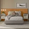 Respaldo de Cama con Listones de Madera Rafaela 240CM - Respaldos de cama, Uruguay | Balton, vista 1 de 14
