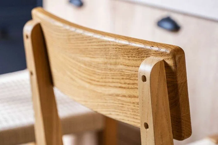 SILLA DE BAR MALIBU - NATURAL en Madera natural - Sillas, Uruguay | La Iberica, vista 4