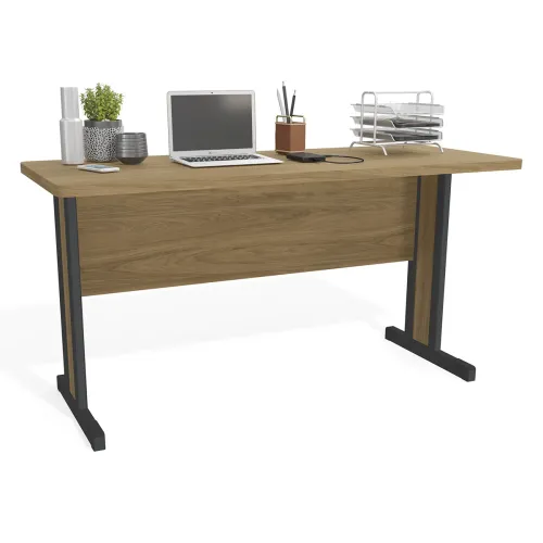 Escritorio Mesa de Trabajo 150x60 cm - Versatil en Madera natural - Escritorios y sillas de escritorio, Uruguay | Delta Center