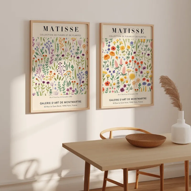 Matisse - Floral en Multicolor - Láminas, Uruguay | La Cuadrería