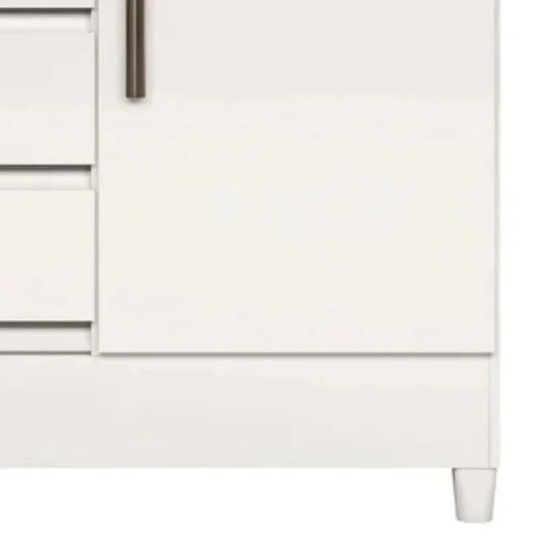 Comoda Cajonera Dormitorio 4 Cajones 1 Puerta en Blanco - Cómodas, Uruguay | Soy Hogar, vista 5