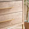 COMODA SUR - ALAMO Y HIERRO ORO VIEJO en Madera natural - Bibliotecas, Uruguay | La Iberica, vista 5 de 9
