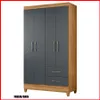Ropero 4 puertas 2 cajones – Chile 952.6 - Roperos y placares, Uruguay | Punto Unión, vista 1 de 11