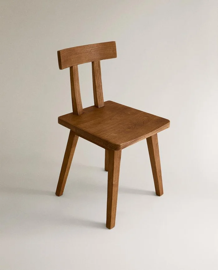 SILLA MADERA RESPALDO en Madera natural - Sillas, Uruguay | Zara Home, vista 2