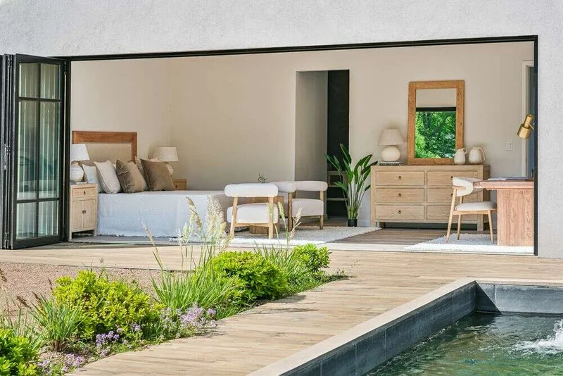 COMODA TEMPLO - 1.60 MTS en Madera natural - Bibliotecas, Uruguay | La Iberica, vista 4
