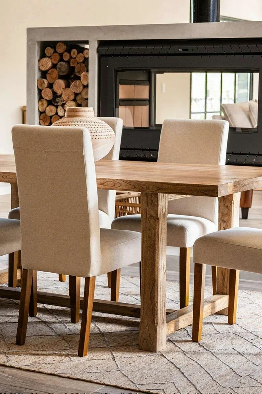 MESA COMEDOR APOLO - 2.00 X 1.00 MTS en Madera natural - Mesas de comedor, Uruguay | La Iberica, vista 15