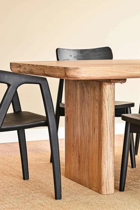 MESA COMEDOR ATHENA - 2.00 X 1.00 MTS en Madera natural - Mesas de comedor, Uruguay | La Iberica, vista 11