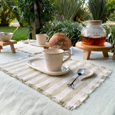 Jarra de té + Banco circular en Madera natural - Decoración, Uruguay | Dreams On Time, vista 9