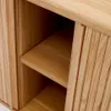 Aparador Mailen 2 puertas en chapa de fresno - con acabado natural 180 x 75 cm en Madera natural - Aparadores y recibidores, Uruguay | Kavehome, vista 5 de 8