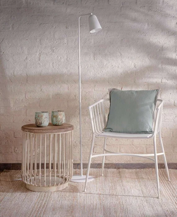 BUTACA / SILLA DE METAL WHITE en Blanco - Sillas, Uruguay | La Iberica, vista 8