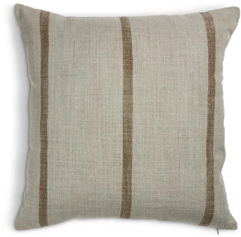 Almohadón STENROS 45x45 gris/marrón osc - Textiles, Uruguay | JYSK