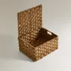 CESTA RECTANGULAR TAPA SEAGRASS en Madera natural - Canastos, Uruguay | Zara Home, vista 3 de 6