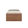 Cama Madera Maciza Con Cajones - 1 plaza - Linea beauty / Funcional - Marron en Marrón - Dormitorio, Uruguay | Rústico Hogar, vista 4 de 4
