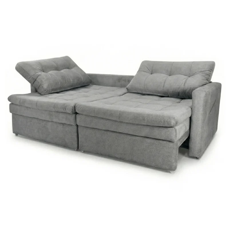Sillón Cama Twin 3 Cuerpos - Extensible - Gris en Gris - Sillones y sofás, Uruguay | Ecowood, vista 3