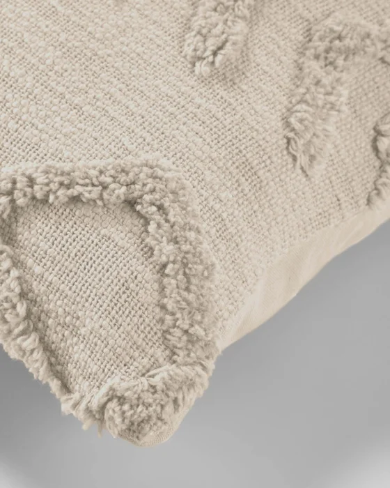 Almohadón Xayoxhira 45 x 45 cm - beige en Beige - Textiles, Uruguay | Kavehome, vista 3