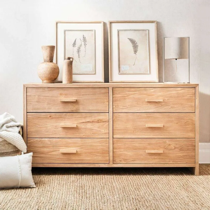 COMODA TERRA XL en Madera natural - Bibliotecas, Uruguay | La Iberica