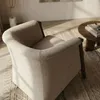 Butaca Tiffany - Tela Aquaclean - A fabricar en Beige - Butacas, banquetas y puffs, Uruguay | NYR, vista 3 de 4