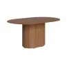 Mesa de Comedor Ovalo - Línea Nevada - Marrón en Marrón - Mesas de comedor, Uruguay | Ecowood, vista 1 de 8