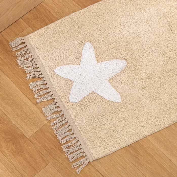 Alfombra de Dormitorio Estrellas en Beige - Textiles, Uruguay | Arredo, vista 2
