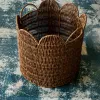 CESTA REDONDA ONDAS PLÁSTICO RECICLADO - Canastos, Uruguay | Zara Home, vista 1 de 2