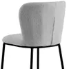 Silla ELINA en Tela - Gris en Gris - Sillas, Uruguay | Finkel, vista 3 de 5