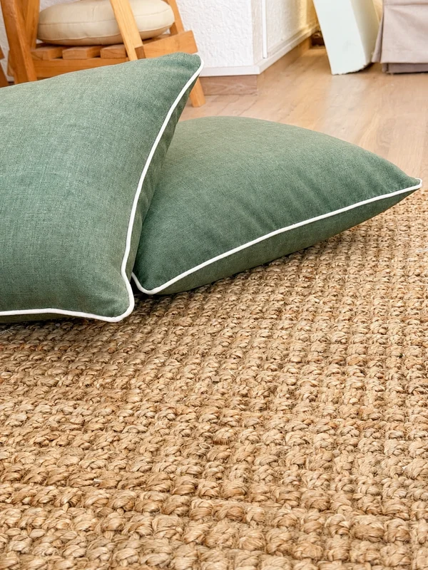 Duo  Deluxe Verde - Textiles, Uruguay | Decilo con Alma, vista 3