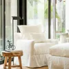 PUFF ALMA LINO BLANCO - 81 X 81 CMS - Sillones y sofás, Uruguay | La Iberica, vista 5 de 7