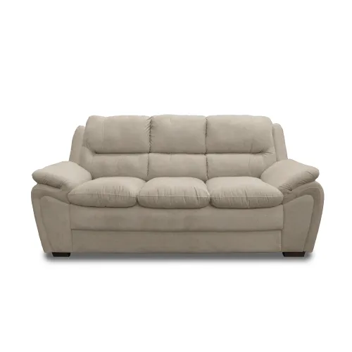 Sillon 3 Cuerpos Living Sofa Alta Calidad Beige en Beige - Sillones y sofás, Uruguay | Soy Hogar