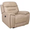 Poltrona Reclinable Cuero Memphis Beige en Beige - Sillones y sofás, Uruguay | Divino, vista 2 de 3