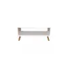 Mesa De Living Madera Maciza - Línea Berlín - Blanco en Blanco - Mesas de living, Uruguay | Ecowood, vista 7 de 7
