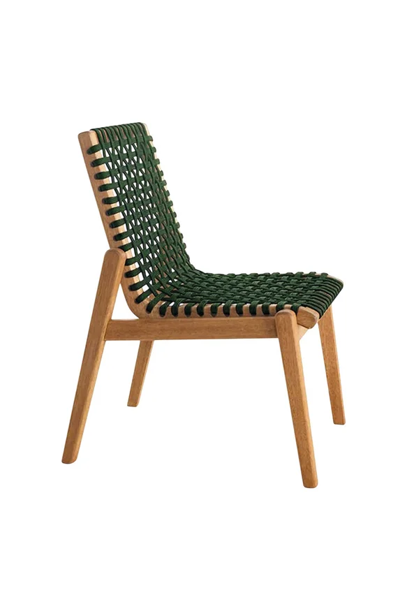 SILLA TRACO CUERDA VERDE 56x62x85CM JATOBA - Muebles para el exterior, Uruguay | Vinibel, vista 2