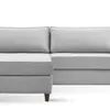 Sofá con Chaise DESIREÉ - Gris en Gris - Sillones y sofás, Uruguay | Finkel, vista 1 de 3