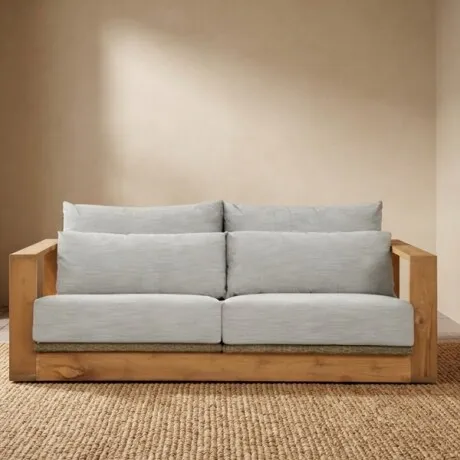 Carren Sillón 3 Cuerpos en Madera natural - Muebles para el exterior, Uruguay | Aihaus