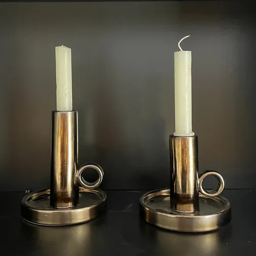 Candelabro LOOP chico en Cobre - Decoración, Uruguay | Simple Deco
