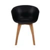 SILLA HAY POLI/MADERA 57X54X80CM NEGRO en Negro - Sillas, Uruguay | Koz, vista 3 de 4