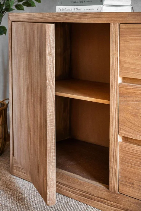 APARADOR MALVA - 2 MTS en Madera natural - Bibliotecas, Uruguay | La Iberica, vista 10
