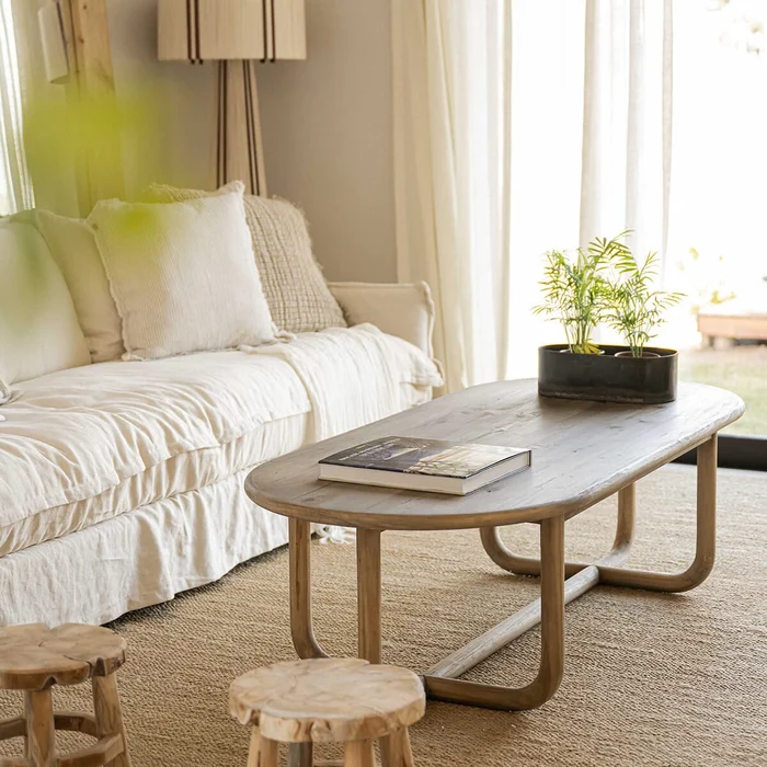 Mesa Archie en Madera natural - Mesas de living, Uruguay | De Arcos