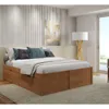 Cama Madera Maciza Con Cajones - Queen - Linea Beauty / Funcional - Amendoa en Marrón - Dormitorio, Uruguay | Rústico Hogar, vista 2 de 4