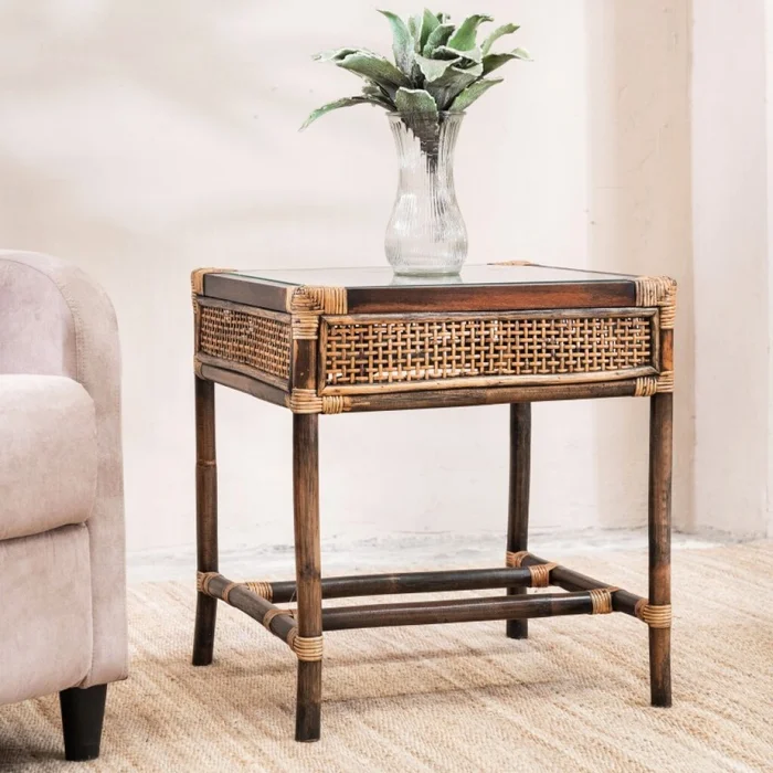 Mesa Auxiliar Havana en Marrón - Mesas de living, Uruguay | Aihaus