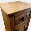 Mesa de luz 1 puerta 1 cajón - Eco - Línea Monterrey - Nogal - Mesas de luz, Uruguay | Ecowood, vista 2 de 5