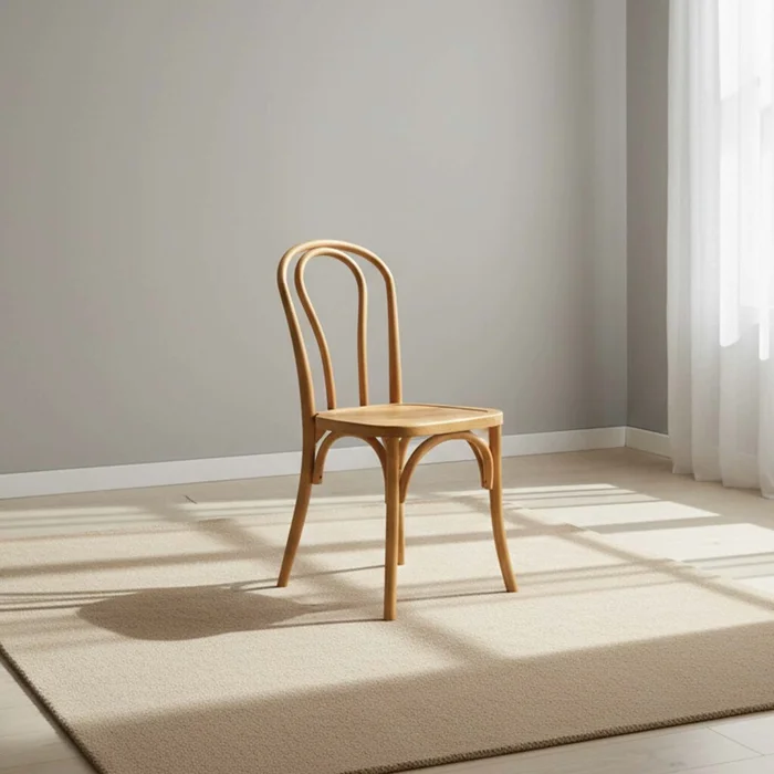 Silla De Comedor Madera Natural-beige Thonet en Madera natural - Sillas, Uruguay | Divino