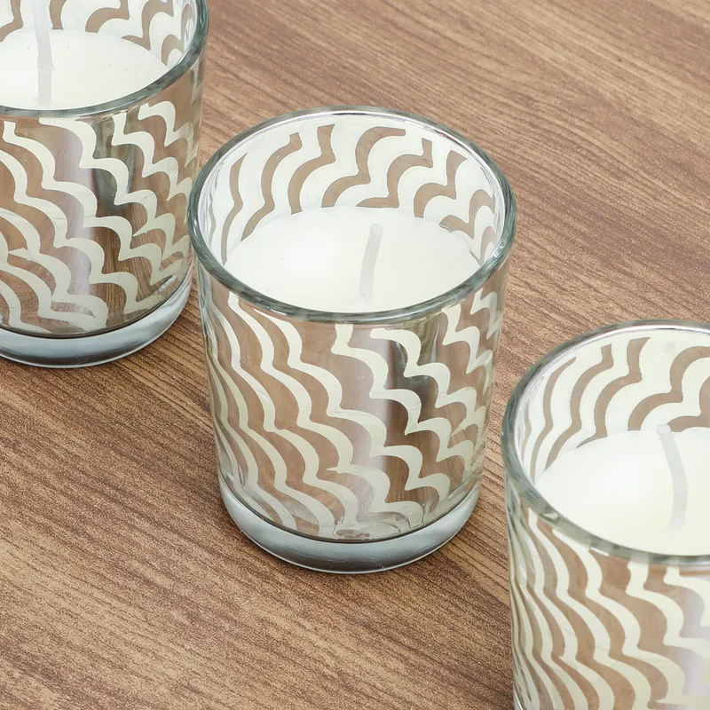 Set x3 Velas en Plateado - Velas y Portavelas, Uruguay | Tiendas Montevideo