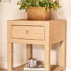 MESA DE LUZ RATTAN - NUDE en Madera natural - Mesas de luz, Uruguay | La Iberica, vista 10 de 13