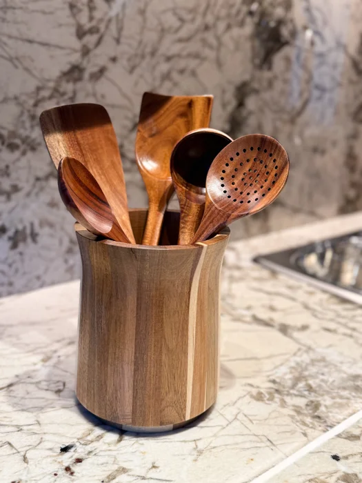 Kit porta utensilios en madera completo en Madera natural - Decoración, Uruguay | Dreams On Time, vista 6