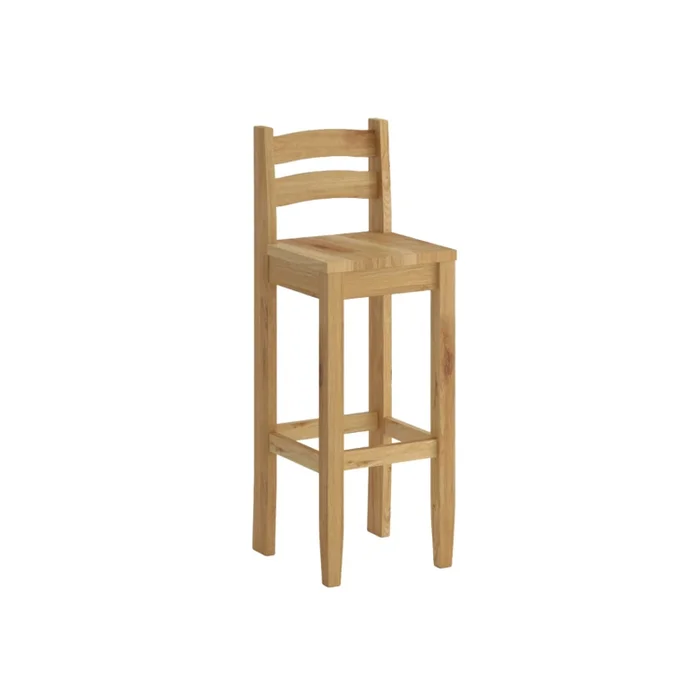 Isla Desayunador 4 Bancos Cocina Comedor Madera - Natural - Línea Monterrey en Madera natural - Mesas de comedor, Uruguay | Ecowood, vista 4