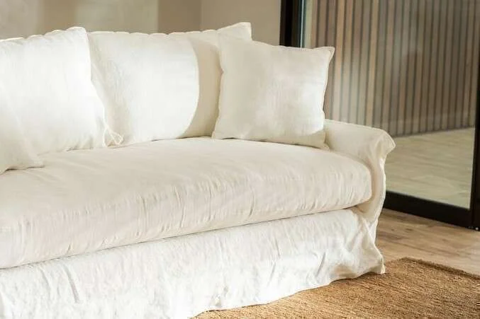 SILLON ALMA LINO BLANCO - 2.30 MTS en Blanco - Sillones y sofás, Uruguay | La Iberica, vista 6
