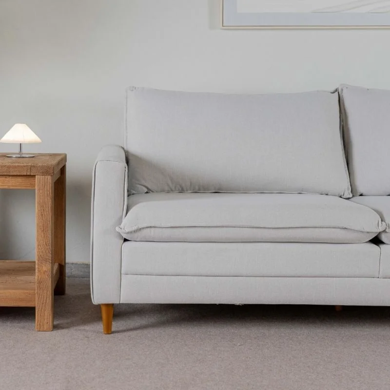 Sofá Salerno 3 cuerpos - Crudo en Blanco - Sillones y sofás, Uruguay | Fábrica Italiana, vista 4