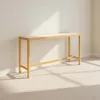 Consola Mdf-y-madera Blanco Québec Bco/nat en BCO/NAT - Mesas de living, Uruguay | Divino, vista 1 de 2