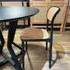 Juego de Comedor Mesa Louvre Redonda Negra 90cm + Sillas Esterilla Polipropileno - Sillas, Uruguay | Berna home, vista 5 de 5
