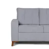 Sofá Katrina - Tela Microfibra - 2 cuerpos - 10286 (Gris) en Gris - Sillones y sofás, Uruguay | NYR, vista 3 de 5